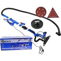 Geko Gips schleifer 710W mit LED-Beleuchtung