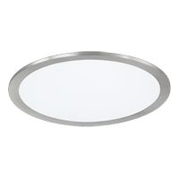 Plafoniera Led Parete Soffitto Rotonda Acciaio Bianco 30 cm Phoenix GD Trio