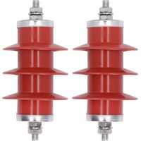 Parafoudre de clôture électrique 15KV, 2 pièces, parafoudre haute tension pour réseau électrique, accessoires de jardin, filetage mâle 0.7cm