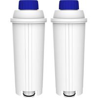 Cartouches Filtrantes pour Machine à Café, Remplacement pour le Filtre à Eau ® DLSC002, Compatible avec ® Magnifica® S, Eletta® Explorer, Dinamica® et la Série ECAM (2)