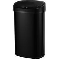 cubo de basura automatico 68l negro - bat-68ls06a black ss - kitchen move -