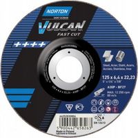 Norton Clipper Schruppscheibe Metall 125x6,4x22,23 mm A30 P 66252848982