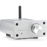 Mini Bluetooth Verstärker - Marmitek BoomBoom 460 - aptX - 2x 20W RMS - Eingang AUX - Anschluss de Passiv-Lautsprecher - Control de Volume - Gehäuse de Metall - Schließen Sie Ihre alten Lautsprecher a