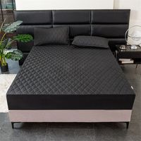 Drap-housse matelassé imperméable, drap anti-urine, protège-matelas