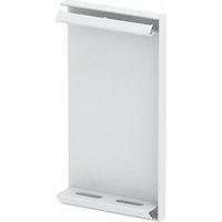 OBO Bettermann Endstück 70x130x10 Stahl reinweiß RAL 9010, 6277270