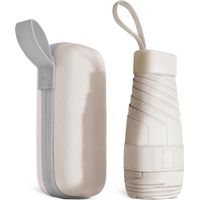 Parapluie de voyage compact, 8 baleines coupe-vent, mini parapluie portable pour homme et femme.