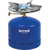 Bouteille camping Destroyer bleu ø23x7cm – Puissance 2400W – Consommation 188g/H – Pour réchaud à gaz – Butsir