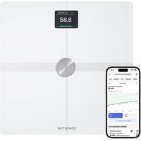 WITHINGS Body Smart - Balanza conectada WIFI de impendancia Blanca