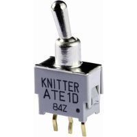Interrupteur à levier 1 x On/On Knitter-Switch ATE 1D-RA 48 V DC/AC 0.05 A à accrochage 1 pc(s)