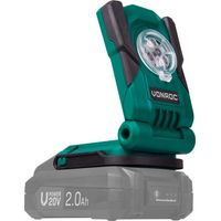 VONROC Foco de trabajo VPower 20V (sin batería)