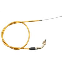 GOOFIT Laser-Gaszug-Winkelstück für Quad/Motorrad: Gesamtlänge 870 mm, Hub 100 mm. Universeller modifizierter Gaszug.