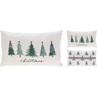 Coussin décoratif Sapin de Noël 30 x 50 cm. Pièce unique