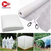 (1 x 5 m) 27 g - Couvertures flottantes de jardinage pour fruits et légumes, idéales pour la protection contre le gel en hiver. Outils de jardinage inclus.