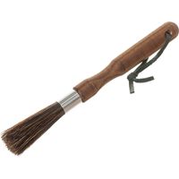 Redecker Pinceau à espresso en bois thermique avec manche droit