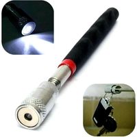 CALAMITA MAGNETICA ESTENSIBILE 80cm TELESCOPICA CON LUCE TORCIA LED