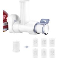 Accessoire de pâtes pour mixeur avec 6 formes différentes de sortie de pâtes, accessoire durable pour mixeur