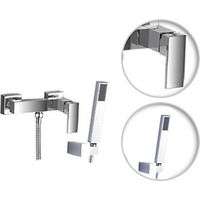 Robinet de douche style contemporain avec douchette à main