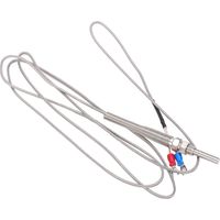 Sonde thermocouple de type K, capteur de température, filetage M8, pour l'industrie chimique, 5 x 30 mm