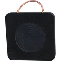 Plaques de calage pour grues 40x40 ép. 5 cm pour pieds stabilisateurs de grue – Plaque d’appui pour pieds stabilisateurs 400x400x50 mm, Bases stables