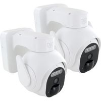 Außenkameras - DIO CONNECTED HOME - Set von 2 - Rotierend - Batterie - 3MP