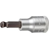 IN 19 K 7 Inserto per cacciavite 1/2" con testa a sfera, interno 6-punti 7 mm