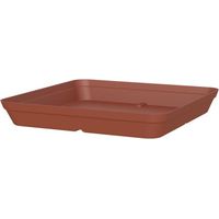 Soucoupe Capri Carrée 40cm Protection Sol Et Drainage Optimal - Artevasi