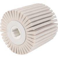 Feltro a rullo satinato H40 P5 H40 bianco medio Ø100xL100mm 19mm PROMAT