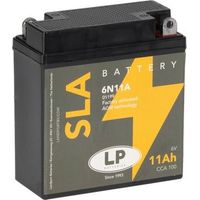 LANDPORT 2025/10 BATTERIA 6N11A SLA (MS 6N11A) 6V 11AH (CCN 100) 121X58X130 SENZA MANUTENZIONE - A ACQUA (10)