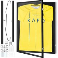 Présentoir pour maillot de sport - 610x812x40 mm boîte à ombre