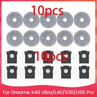 Zubehör und Ersatzteile für Dreame X40 Ultra/L40/X30/L10S Pro Ultra Heat Saugroboter: Staubsaugerbeutel