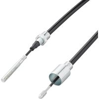 Cable de frein 10301257mm coupelle 26mm adaptable sur bpw