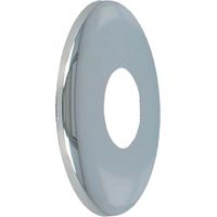tecuro DESIGN-Hahnrosette (3/8 ) Ø 18 mm x Ø 57 mm x 40 mm, Messing verchromt