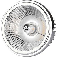 V-TAC 20W AR111 LED-Strahler mit austauschbaren Reflektoren (20°-40°) Farbe Silber Kaltweiß
