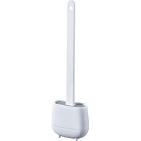 Brosse WC en TPR et caoutchouc thermoplastique, blanc