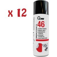12 bombolette spray rimuovi etichette adesivi colle nastro 200 ml Vmd 46