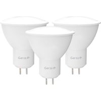 Bombilla ilumin dicr led garza gu 5.3 7w 700lm 4000k 3 pz