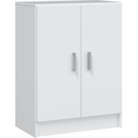 Vielzweckschrank, 2 Türen, Weiß