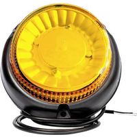 FRISTOM GYROPHARE FT-101 3S LED 12 V, 24 V, 36 V VIA RÉSEAU DE BORD MONTAGE FIXE, MONTAGE PAR VISSAGE ORANGE