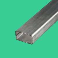 Tubo rectangular acero inoxidable 40x20 mm Largo en metros: 4 metros