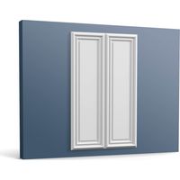 3d wall panel Orac Decor W124 BURLINGTON Wall paneling Wall panel Neo-Classicism style white 0,8 sqm