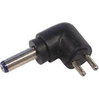 HQ-Power DC-Stecker, 3.5 x 1.4 mm, 90°, schwarz