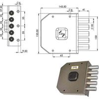 Serrure Sic.Semplice Sx Dm G411 Moia