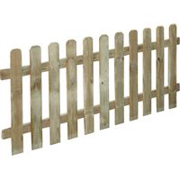 STACCIONATA RECINZIONE RECINTO IN LEGNO CLASSIC CM 180x80 H STECCATO BORDURA 163
