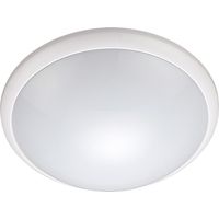 Arum Lighting – Hublot plafonnier E27 avec détecteur de mouvement 360° – IP44 pour intérieur et extérieur – Ø D300 x H112 mm – Alimentation 220-240V