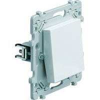Hager WE001G Essensya 10A two-way switch with terminal blocks