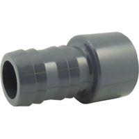 Manicotto a pressione in PVC 50 mm, maschio 50 mm, femmina 40 mm