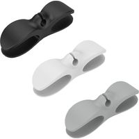 Lntyq 3-teiliger Kabel-Organizer für Geräte – selbstklebender Organizer für Kleingeräte, Kabelwickler für die Küche, Kabelhalter, Organizer für Kabel, Haushaltsgeräte, Mixer, Kaffeemaschine