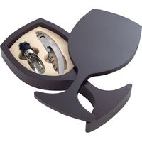 Signes Grimalt Sacacorchos Cocina Cajas Copa Set Vino Abrebotellas Gris 12x23x4cm 94596