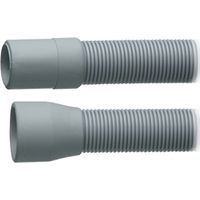 Tubo di scarico per lavatrice in plastica spiralato 200 cm