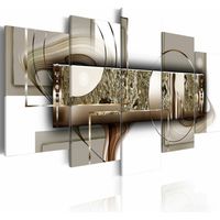 Tableau structure d'or - 200 x 100 cm